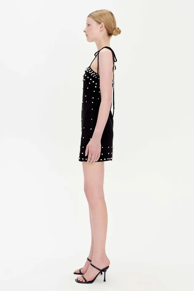 Women Fayette Dress Black Jonathan Simkhai Dresses and Jumpsuits