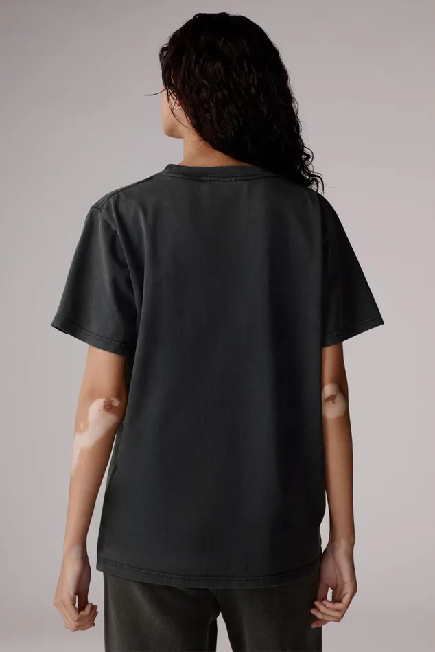 Women Fiorucci TShirts and Tops Neon Angels TShirt Black Women Fiorucci TShirts and Tops Neon Angels TShirt Black