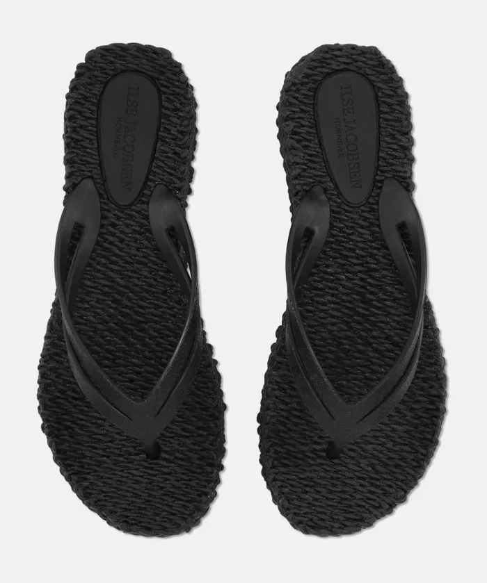 Women Flip Flops Ilse Jacobsen Flip Flop On Platform Sole 8211 Black Women Flip Flops Ilse Jacobsen Flip Flop On Platform Sole 8211 Black