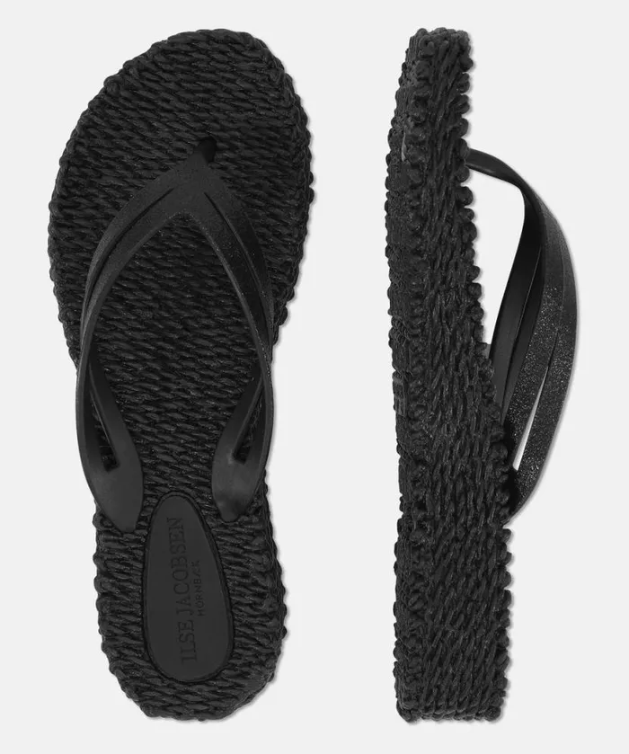 Women Flip Flops Ilse Jacobsen Flip Flop On Platform Sole 8211 Black Women Flip Flops Ilse Jacobsen Flip Flop On Platform Sole 8211 Black