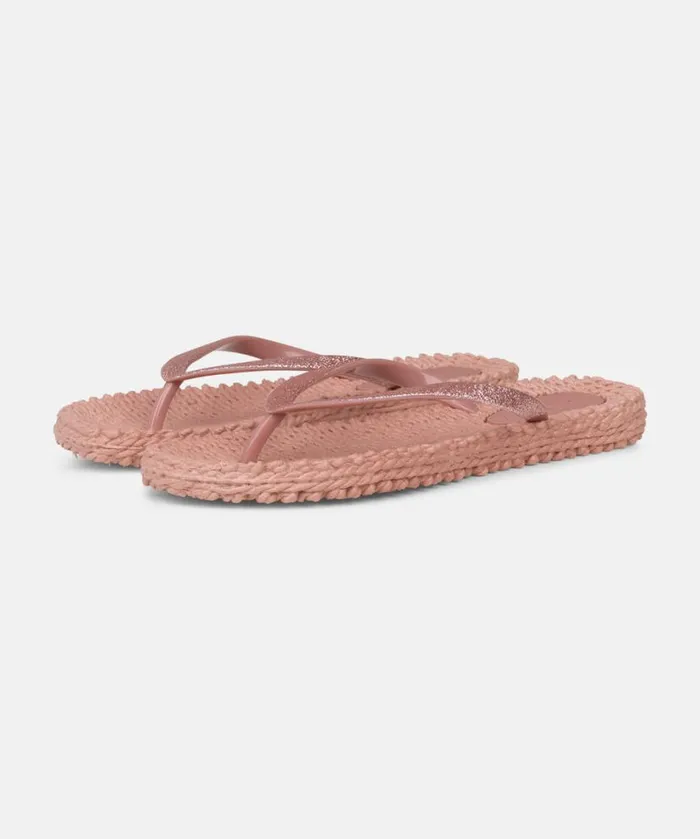 Women Flip Flops Ilse Jacobsen Flip Flop With Glitter 8211 Misty Rose