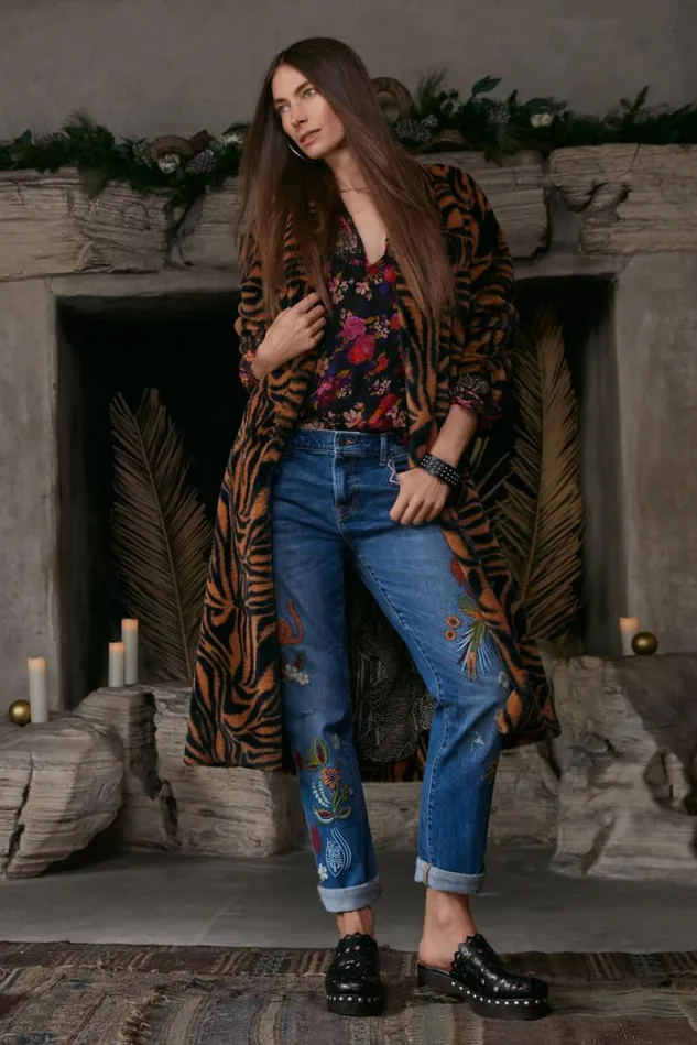 Women Flora Silk Blouse Flora Johnny Was Tops Women Flora Silk Blouse Flora Johnny Was Tops
