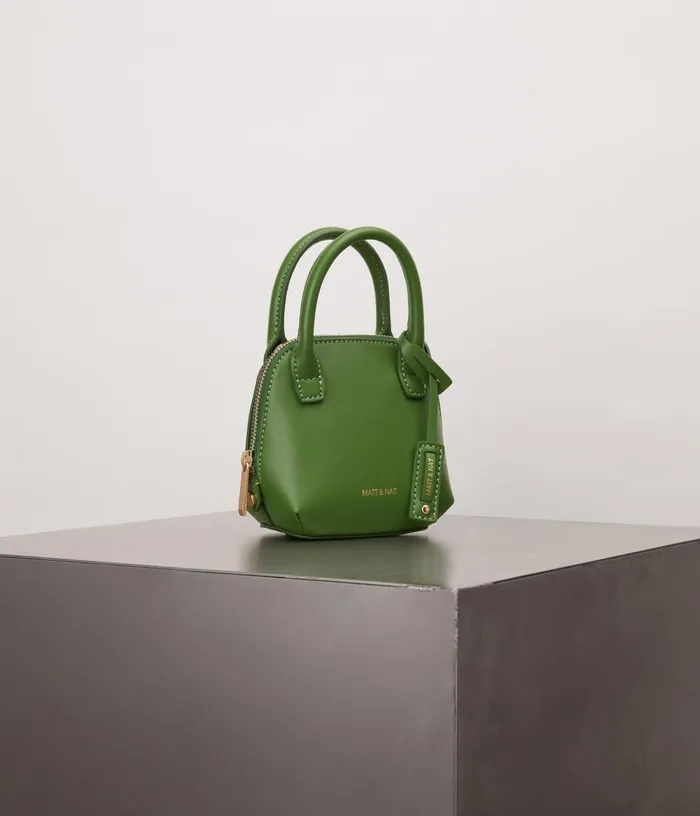 Women Gessi Micro Vegan Crossbody Bag 8211 Appleskin Hazel Matt and Nat Crossbody