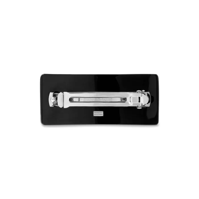 Women Hair Accessories Balenciaga Holli Hair Clip In Black