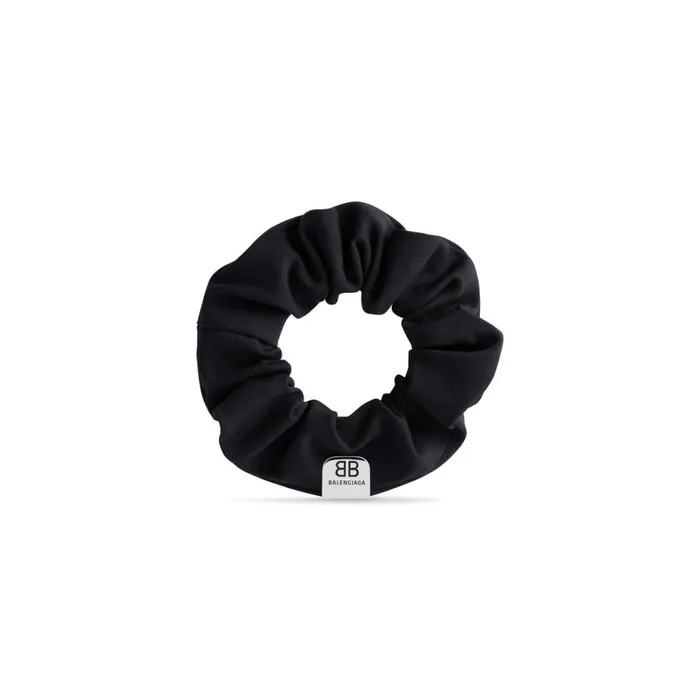 Women Hair Accessories Balenciaga Holli S Scrunchie In Black