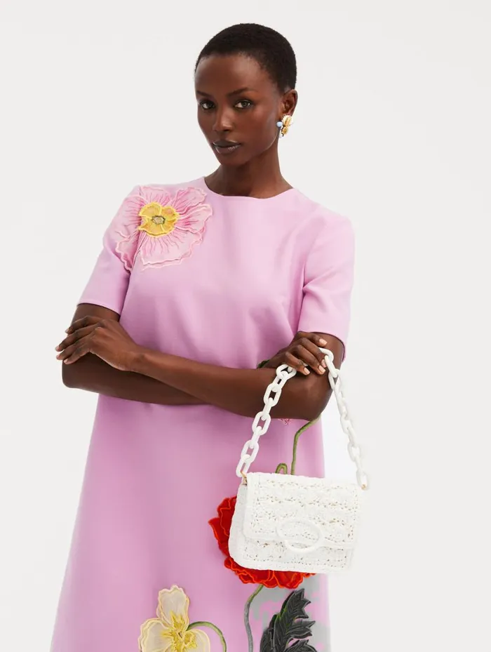 Women HandCrocheted Raffia O Pochette Ivory Oscar De La Renta Handbags Women HandCrocheted Raffia O Pochette Ivory Oscar De La Renta Handbags