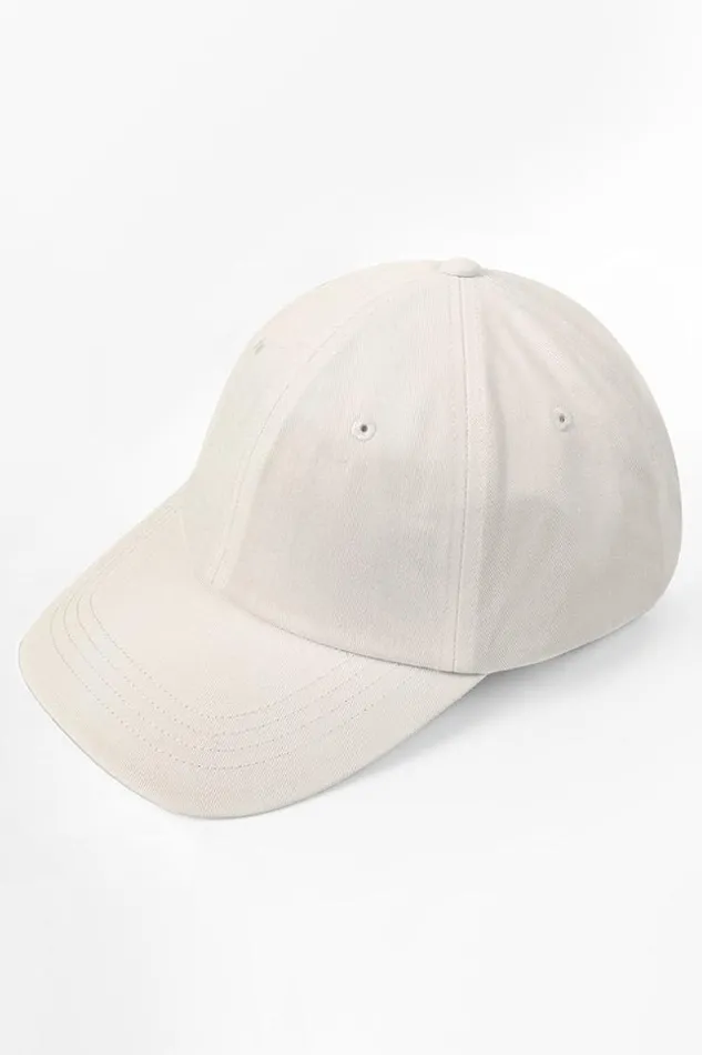 Women Hats and Scarves Cupshe Rendezvous Minimalism Baseball Cap Beige