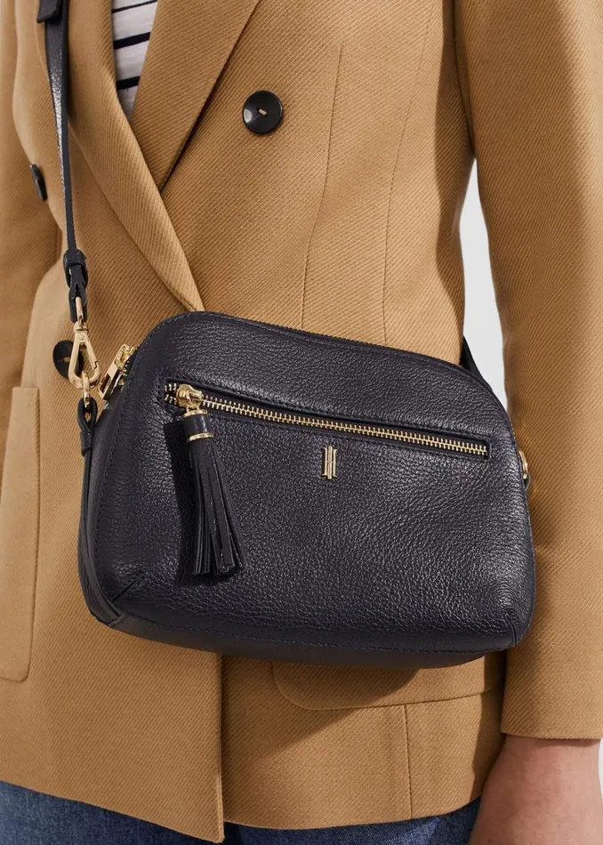 Women HOBBS Bags Carlton Cross Body Bag Navy