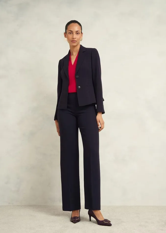 Women HOBBS Coats and Jackets Mel Jacket Navy