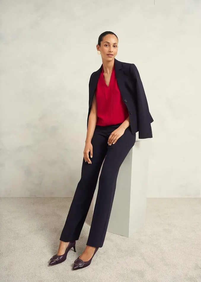 Women HOBBS Coats and Jackets Mel Jacket Navy