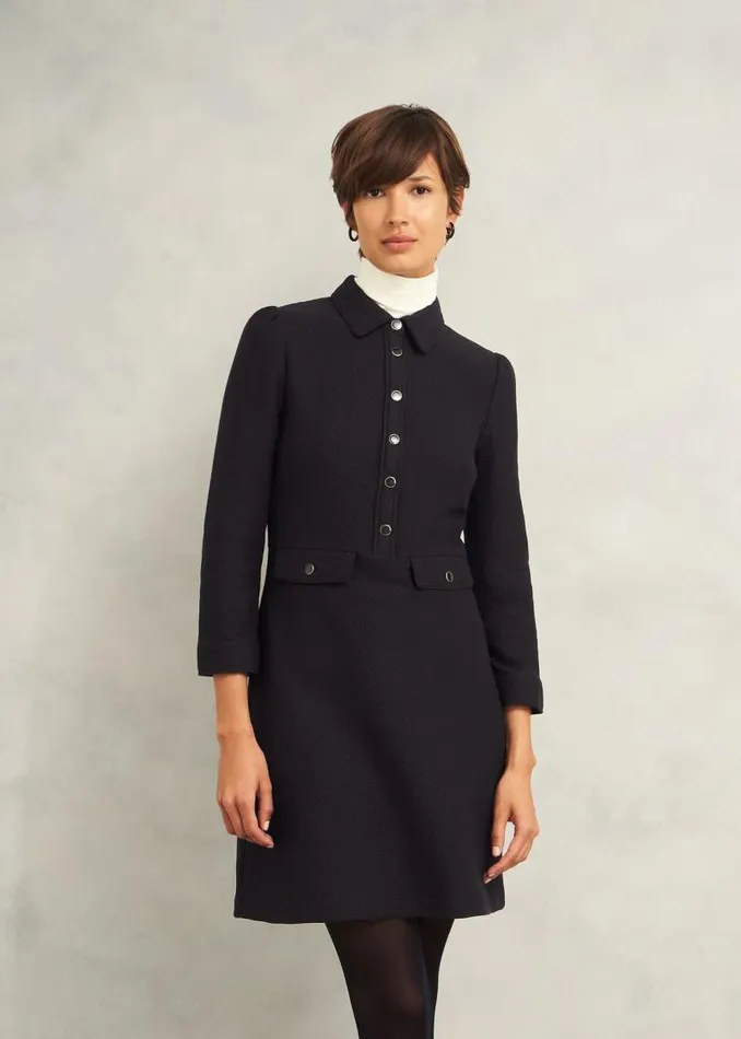 Women HOBBS Dresses and Jumpsuits Adelia Ponte Dress Black