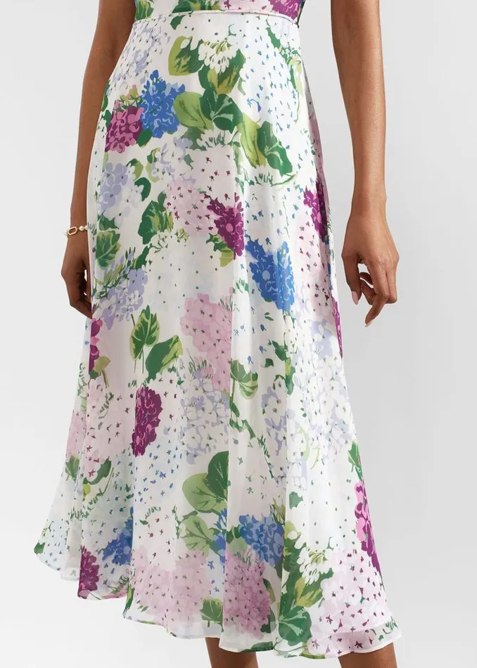 Women HOBBS Dresses and Jumpsuits Carly Floral Dress Ivory Multi
