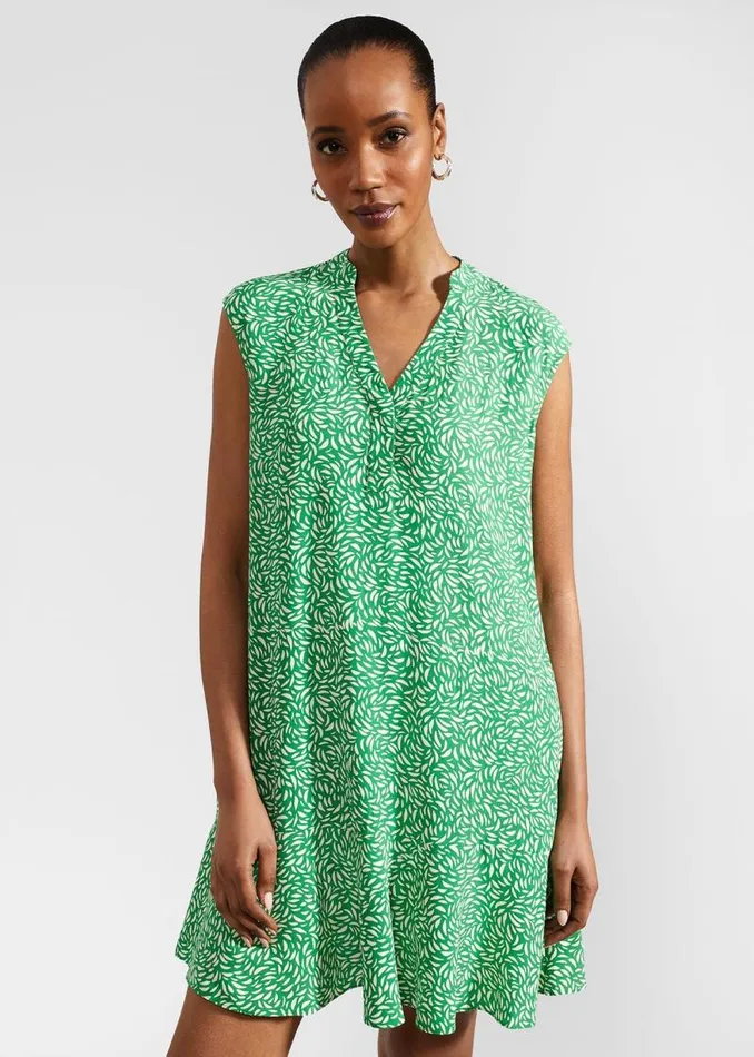 Women HOBBS Dresses and Jumpsuits Janey Dress Green Cream