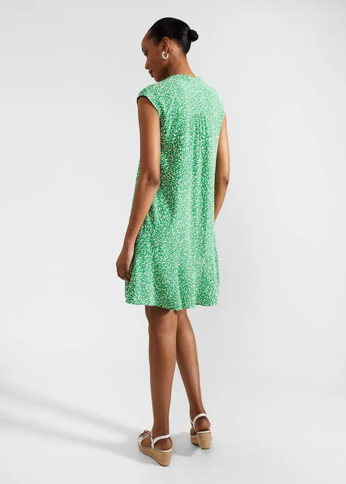 Women HOBBS Dresses and Jumpsuits Janey Dress Green Cream