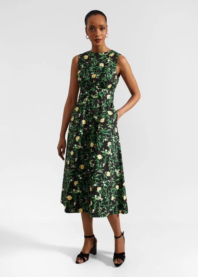 Women HOBBS Dresses and Jumpsuits Tanya Dress Black Multi