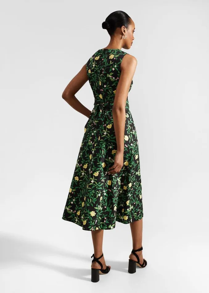Women HOBBS Dresses and Jumpsuits Tanya Dress Black Multi