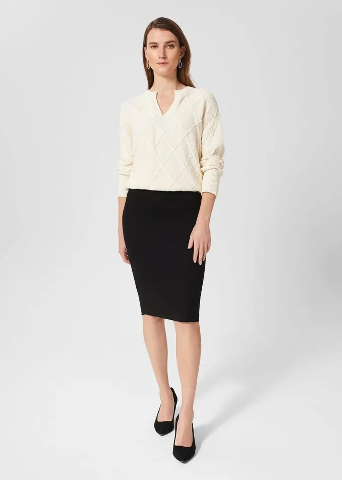 Women HOBBS Skirts Mel Skirt Black