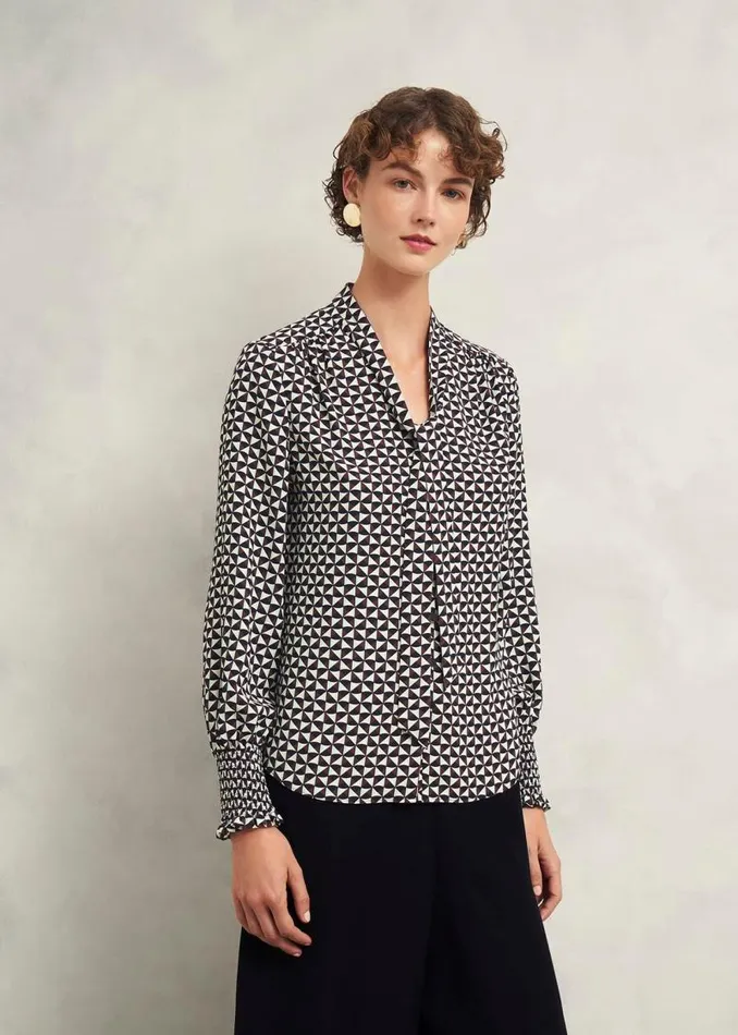 Women HOBBS Tops Somerton Blouse Multi