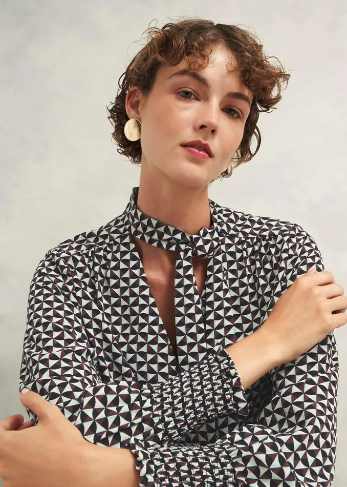 Women HOBBS Tops Somerton Blouse Multi