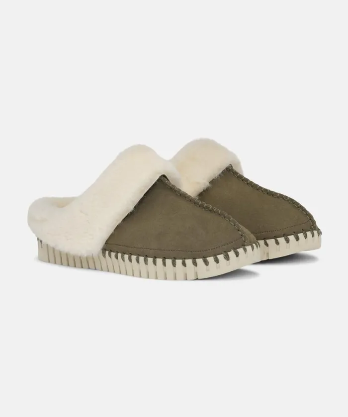 Women Home Slippers Ilse Jacobsen Slippers 8211 Deep Olive
