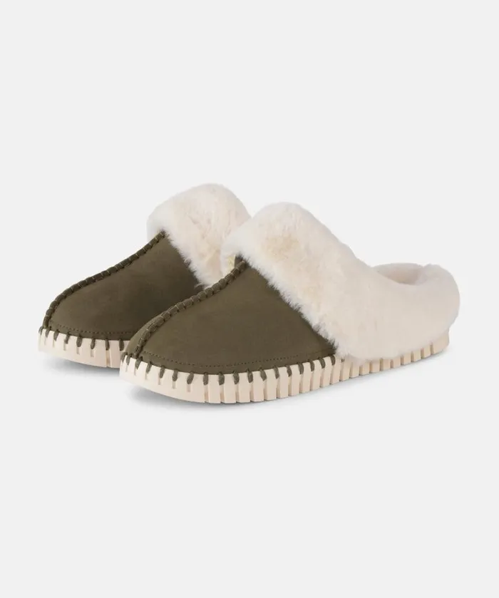 Women Home Slippers Ilse Jacobsen Slippers 8211 Deep Olive Women Home Slippers Ilse Jacobsen Slippers 8211 Deep Olive
