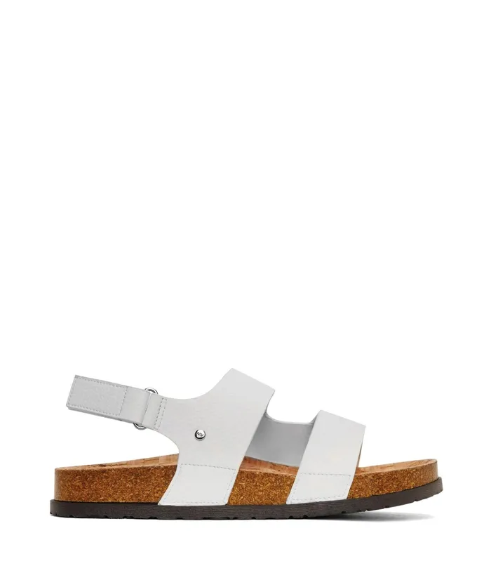Women Idly Vegan Sandals White Matt and Nat Sandals