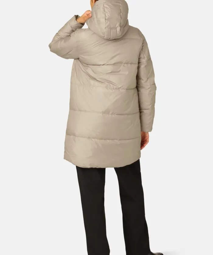 Women Ilse Jacobsen Padded Coat 8211 Cobblestone Women Ilse Jacobsen Padded Coat 8211 Cobblestone