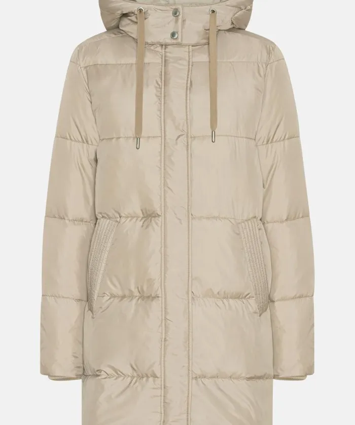 Women Ilse Jacobsen Padded Coat 8211 Cobblestone Women Ilse Jacobsen Padded Coat 8211 Cobblestone