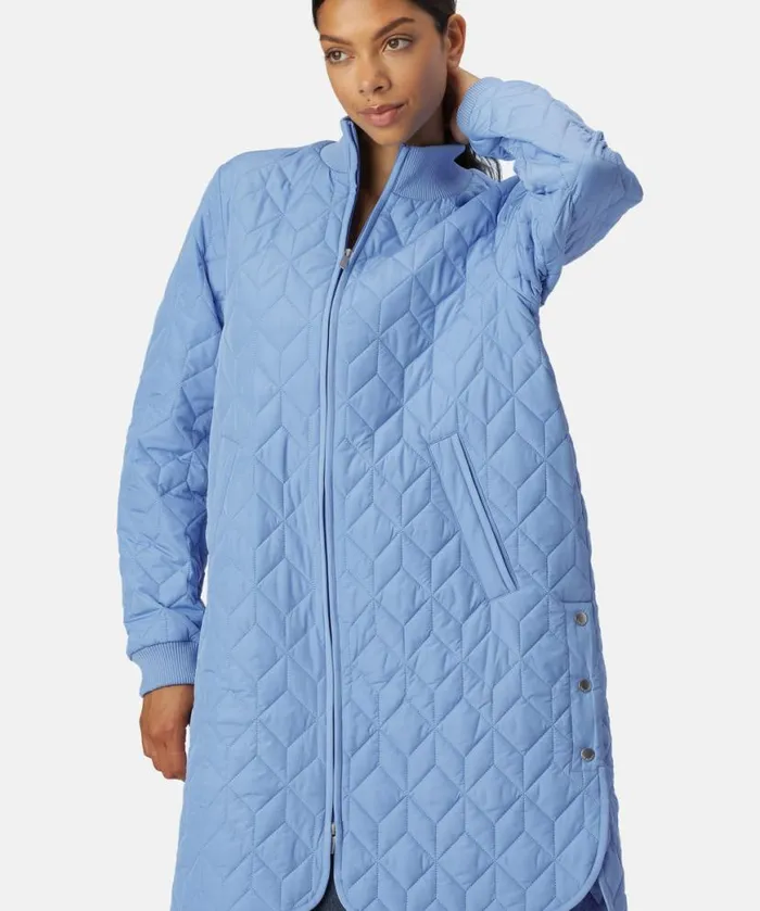 Women Ilse Jacobsen Padded Quilt Coat 8211 Light Regatta