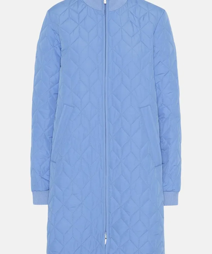 Women Ilse Jacobsen Padded Quilt Coat 8211 Light Regatta