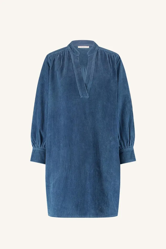 Women Jina Cord Dress College Navy Bybar Dresses