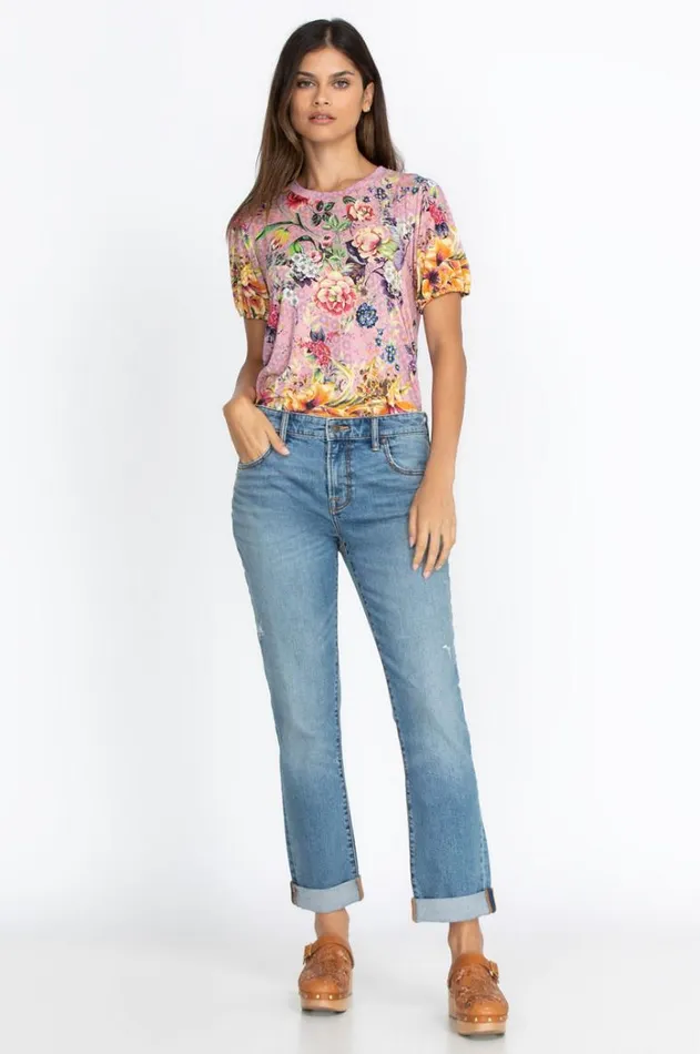 Women Johnny Was Basic Boyfriend Jean Indigo Johnny Was Bottoms