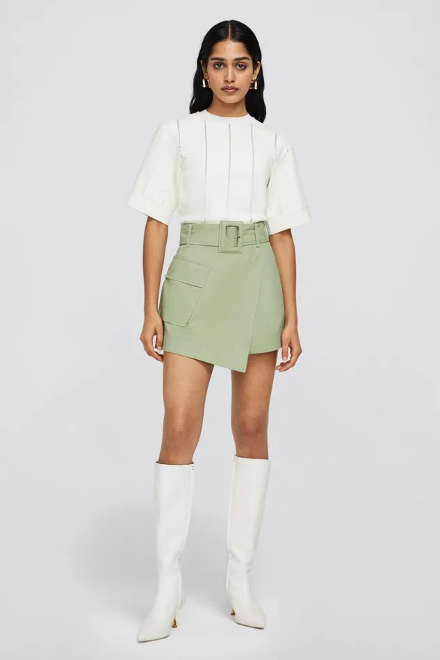 Women Jolie Pullover Natural White Jonathan Simkhai Knitwear