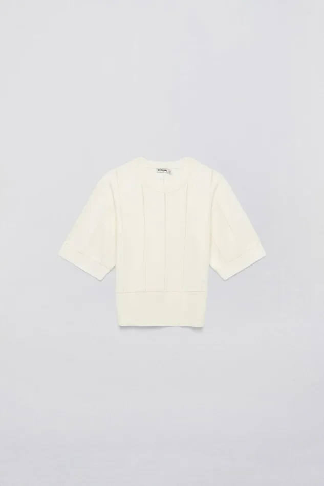 Women Jolie Pullover Natural White Jonathan Simkhai Knitwear