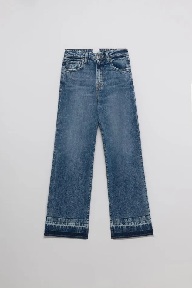 Women Jude Wide Leg Denim Sherwood Jonathan Simkhai Pants and Bottoms