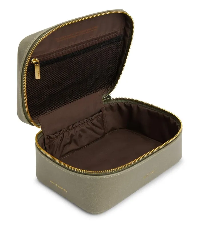 Women Jule Vegan Vanity Case 8211 Vintage Sage Matt and Nat Travel