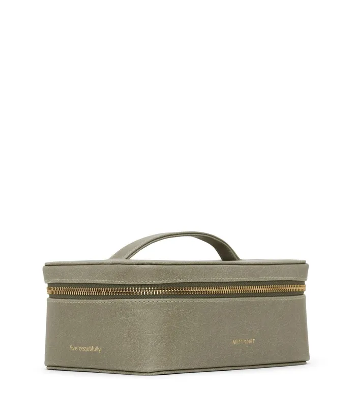Women Jule Vegan Vanity Case 8211 Vintage Sage Matt and Nat Travel