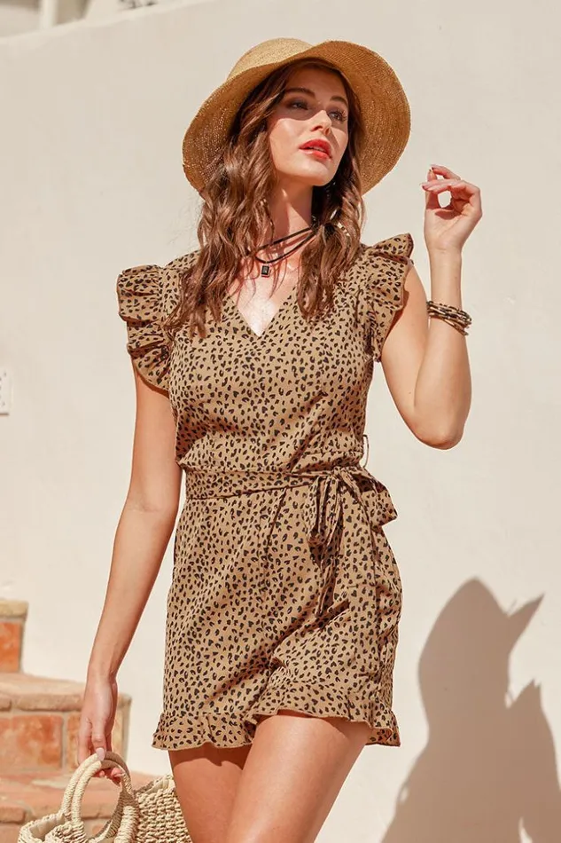 Women Jumpsuits and Rompers Cupshe Honopu Vneck Tie Waist Frill Jumpsuit Multicolor Women Jumpsuits and Rompers Cupshe Honopu Vneck Tie Waist Frill Jumpsuit Multicolor