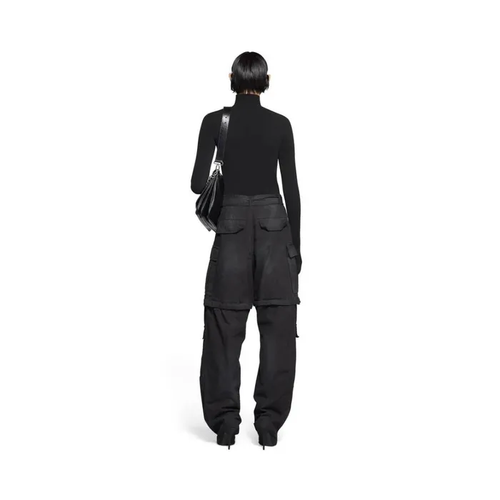 Women Knitwear Balenciaga Gloves Sweater In Black