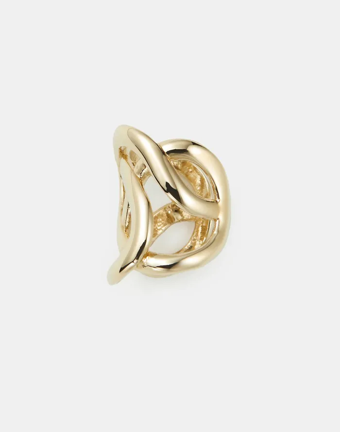 Women Lafayette 148 New York Jewelry Infinity Knot Ear Cuff Gold