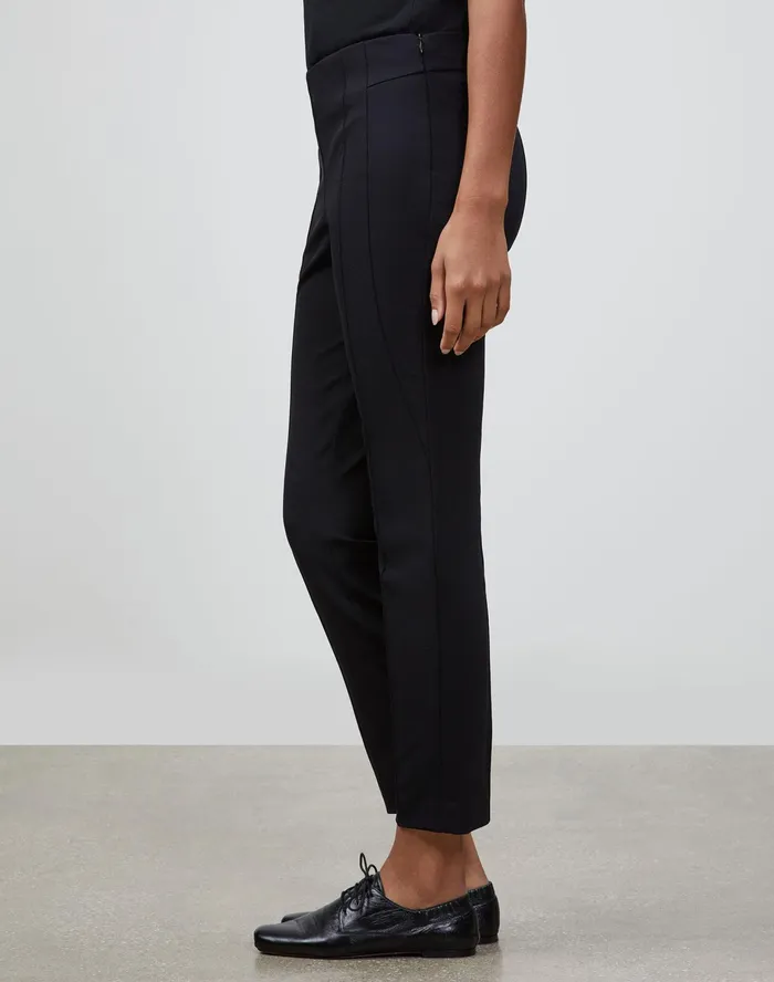 Women Lafayette 148 New York Pants and Shorts Petite Acclaimed Stretch Gramercy Pant Black