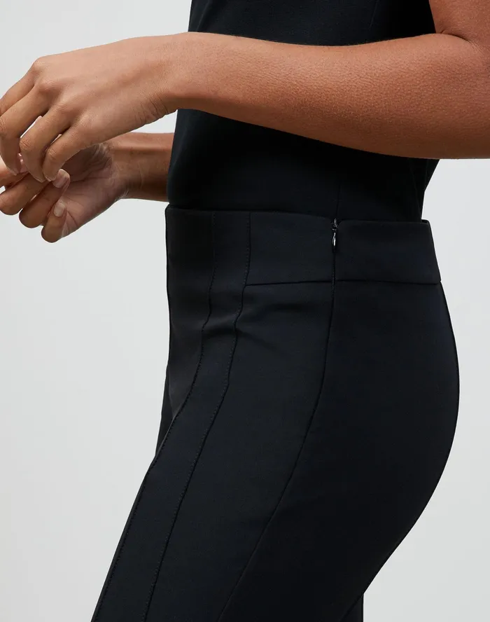 Women Lafayette 148 New York Pants and Shorts Petite Acclaimed Stretch Gramercy Pant Black