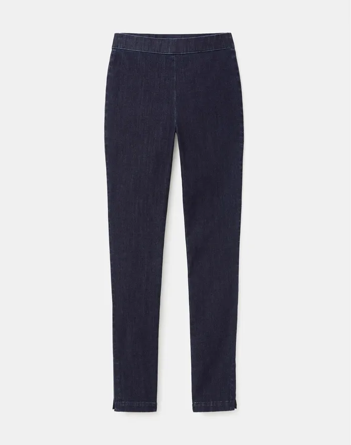 Women Lafayette 148 New York Pants and Shorts PlusSize Prestige Denim Murray Skinny Jean Indigo