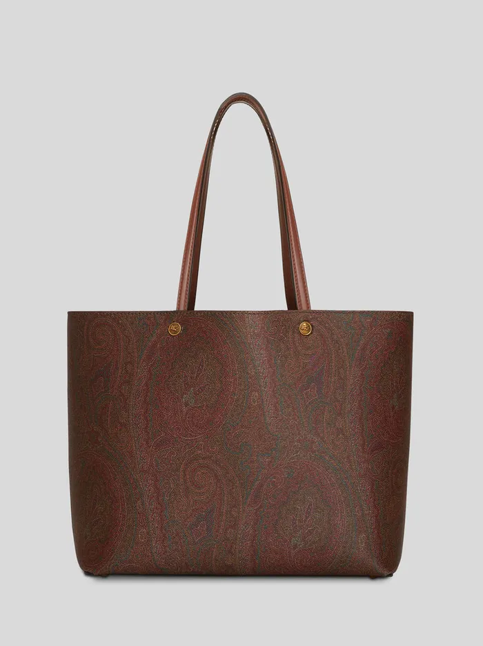Women Large Essential Bag With Clutch Etro Shopping Bags