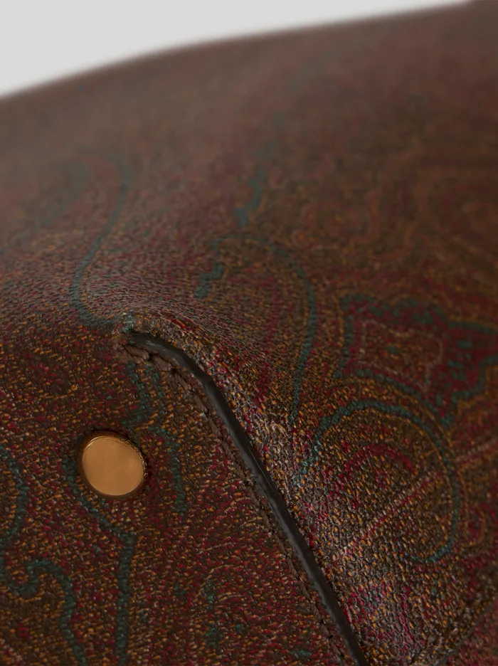 Women Large Essential Bag With Clutch Etro Shopping Bags