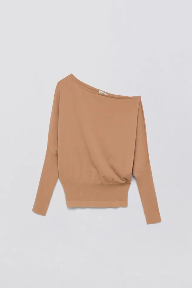 Women Lavina Sweater Camel Jonathan Simkhai Knitwear
