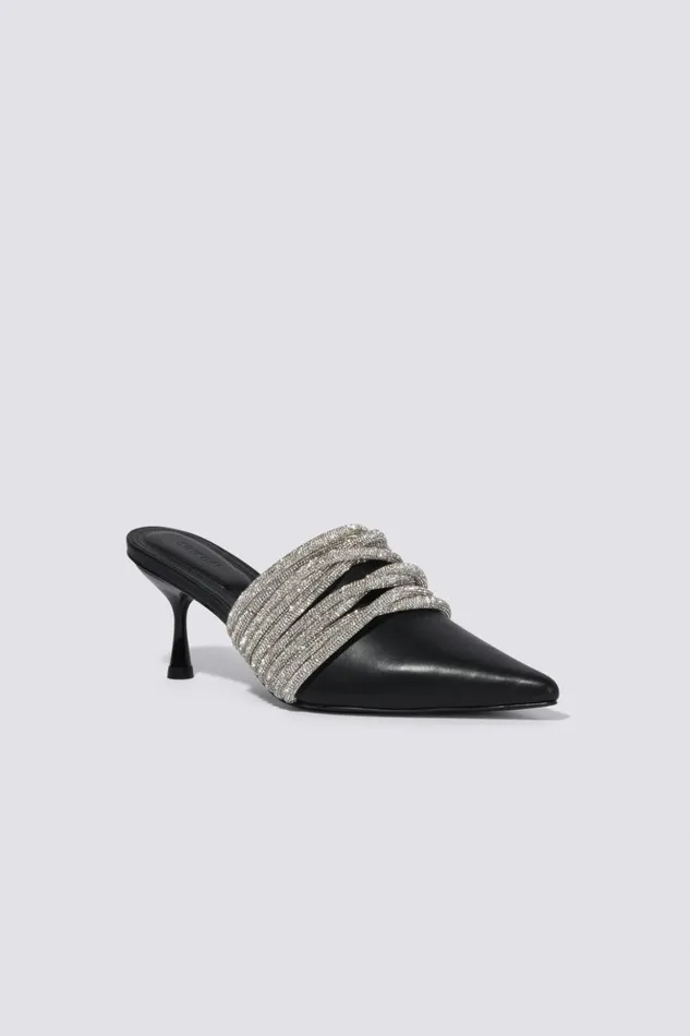 Women Lian Mule Black Jonathan Simkhai Footwear