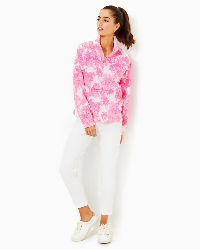Women Lilly Pulitzer Activewear UPF 50 Luxletic Frida Scallop Polo Dress Resort White Pb Anniversary Toile Women Lilly Pulitzer Activewear UPF 50 Luxletic Frida Scallop Polo Dress Resort White Pb Anniversary Toile