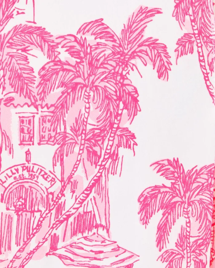 Women Lilly Pulitzer Activewear UPF 50 Luxletic Frida Scallop Polo Dress Resort White Pb Anniversary Toile Women Lilly Pulitzer Activewear UPF 50 Luxletic Frida Scallop Polo Dress Resort White Pb Anniversary Toile