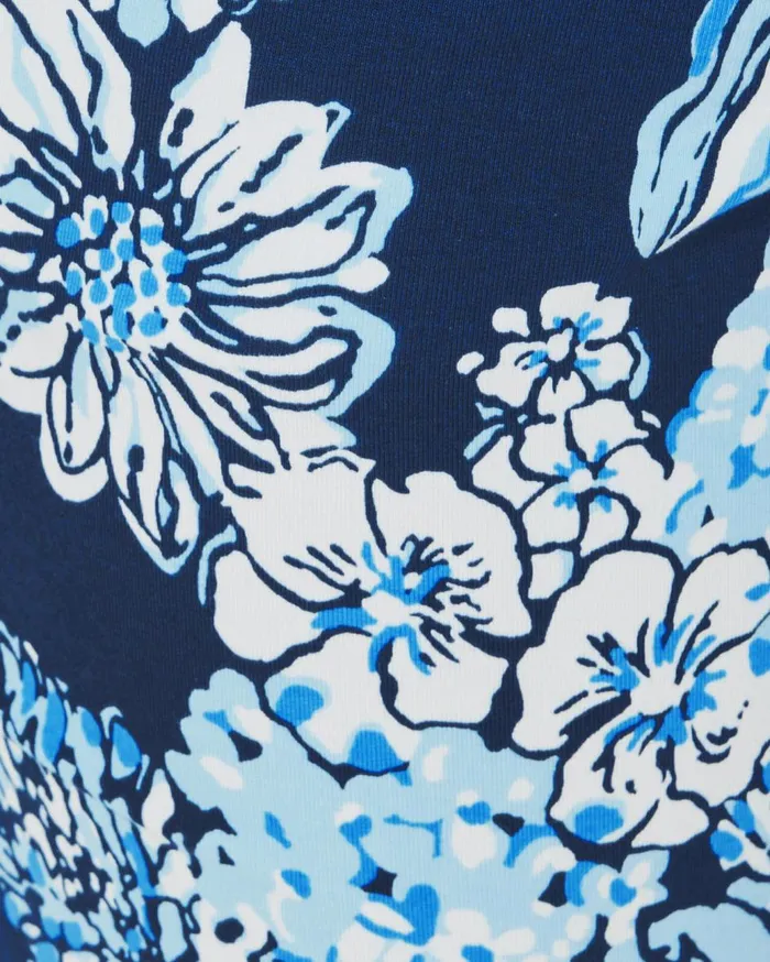 Women Lilly Pulitzer Bottoms 28034 Emora Knit Pant Low Tide Navy Bouquet All Day Women Lilly Pulitzer Bottoms 28034 Emora Knit Pant Low Tide Navy Bouquet All Day
